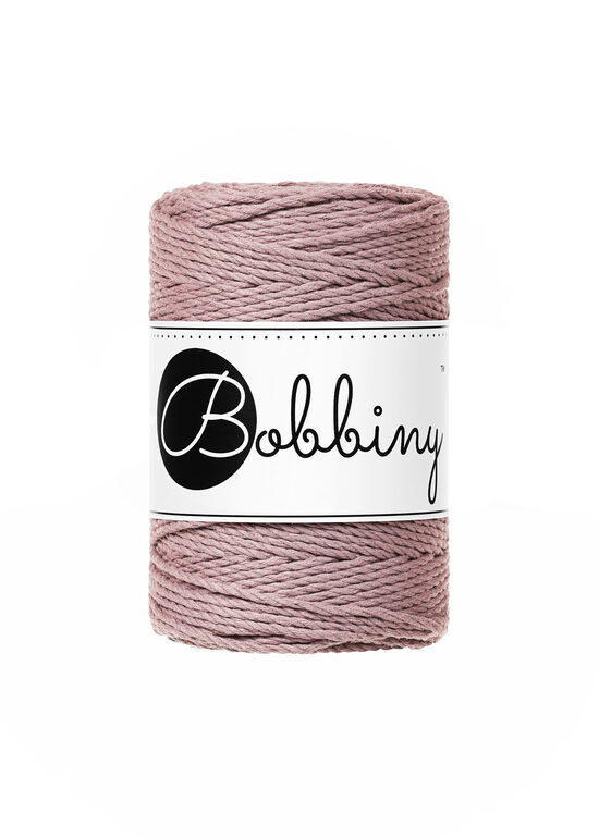 Makramē virve 3PLY - Mauve